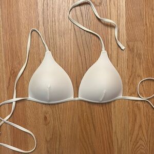 White Bathing Suit Top